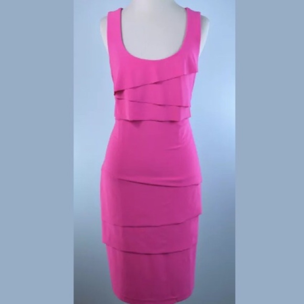 JOSEPH RIBKOFF  sleeveless knit dress size 4